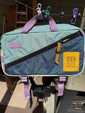 Topo Designs Hip Pack-Blue/Purple